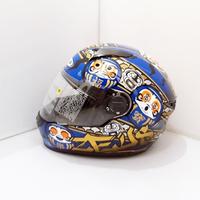 Gambar Helm Zeus ZS-811 Black/AL35 Blue Fullface - L dari Bike Master Kota Bandung 2 Tokopedia