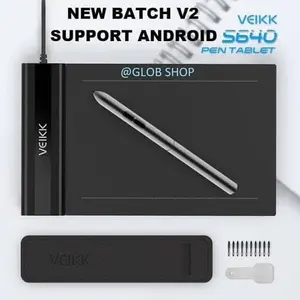 Veikk S640 Digital Graphic Drawing Pen Tablet WIndows Mac 6x4 inch
