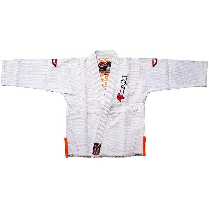 Gambar GENETIX BJJ GI Hansei Kids White, Baju BJJ GI Anak, Baju GI Anak, Baju Jiu Jitsu Kids, - K1 dari ELITE MMA SHOP Kota Administrasi Jakarta Barat Tokopedia