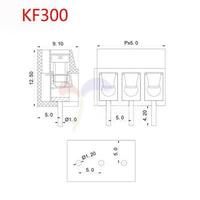 Gambar Terminal Block 3P (3 pin) warna biru (KF-301) dari Audio Parts Kota Bandung 4 Tokopedia