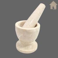 Gambar Lumpang alat menumbuk obat - Marmer Soko D10 dari Toko Pernik Rumah Kota Depok 4 Tokopedia