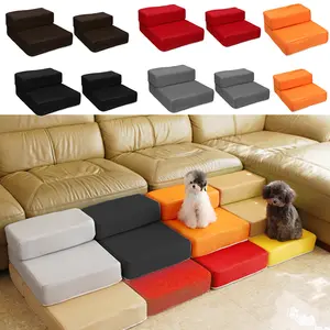 Luxury Mesh Fold Pet Ramp Step Stairs For Little Dog Puppy