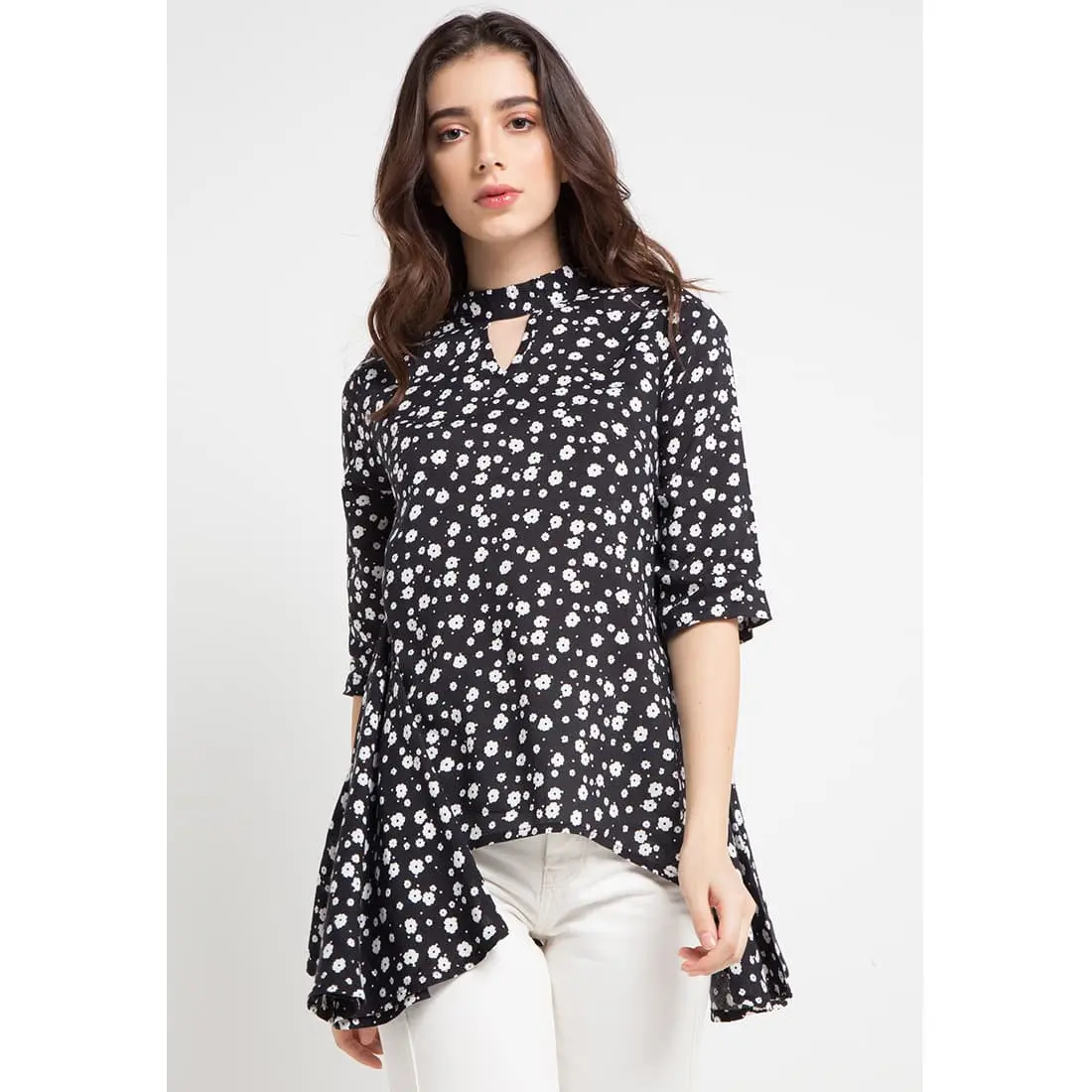 FAME Fashion Blouse 9211566 Hitam