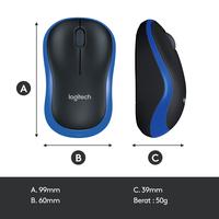 Gambar MOUSE WIRELESS LOGITECH M-185 dari DEETHOVEN Kota Malang 5 Tokopedia