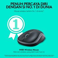 Gambar MOUSE WIRELESS LOGITECH M-185 dari DEETHOVEN Kota Malang 1 Tokopedia