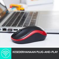 Gambar MOUSE WIRELESS LOGITECH M-185 dari DEETHOVEN Kota Malang 3 Tokopedia