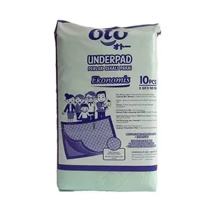 Oto Diapers Underpad Perlak Sekali Pakai - Hijau [60 x 90 cm/ 10 pcs]