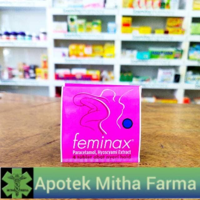 FEMINAX OBAT NYERI HAID 4TAB/STRIP