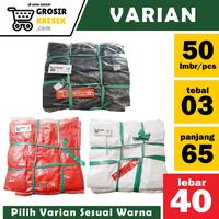 Gambar A15 - Kantong Plastik Bintang Kilat Laundry Tebal 40x 03x 65 Kresek 50 - Hitam dari Grosir Kresek Kota Surabaya 1 Tokopedia