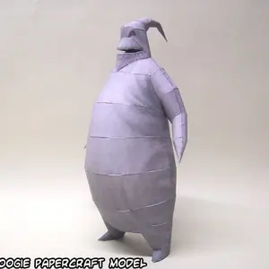 The Nightmare Before Christmas Kingdom Hearts Oogie Boogie papercraf