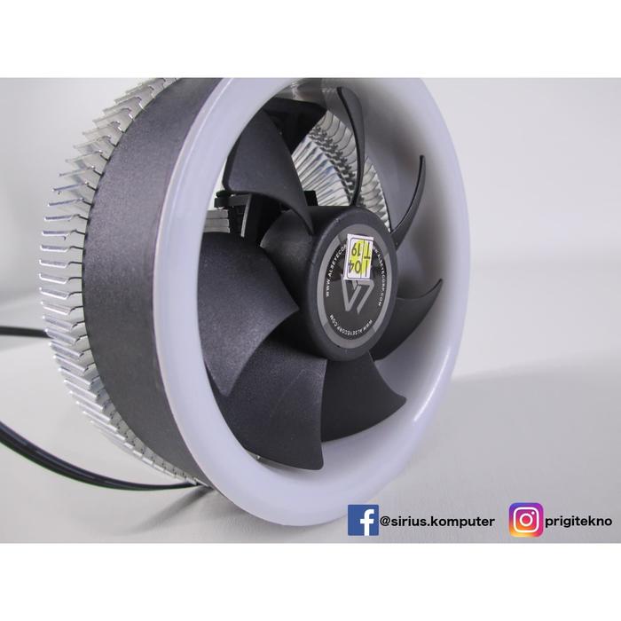 Gambar CPU cooler RGB - Fan cooler processor LED - CPU Fan cooler dari Sirius Komputer Kab. Bogor Tokopedia