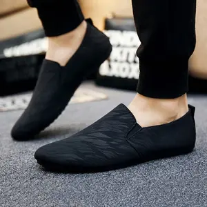 Techdoo Sepatu Slip On Lentur Sepatu Pria Formal Casual MR214