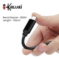 Gambar iKawai Braided Nylon Kabel Data Fast charging microusb typeC IKKNC100B - MicroUSB, 30cm dari Ikawai Official Store Jakarta Pusat 4 Tokopedia
