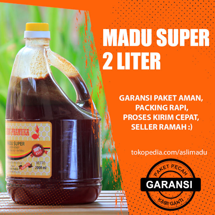 Gambar Madu Super Pramuka 2000ml dari AsliMadu_NEW Kota Semarang Tokopedia