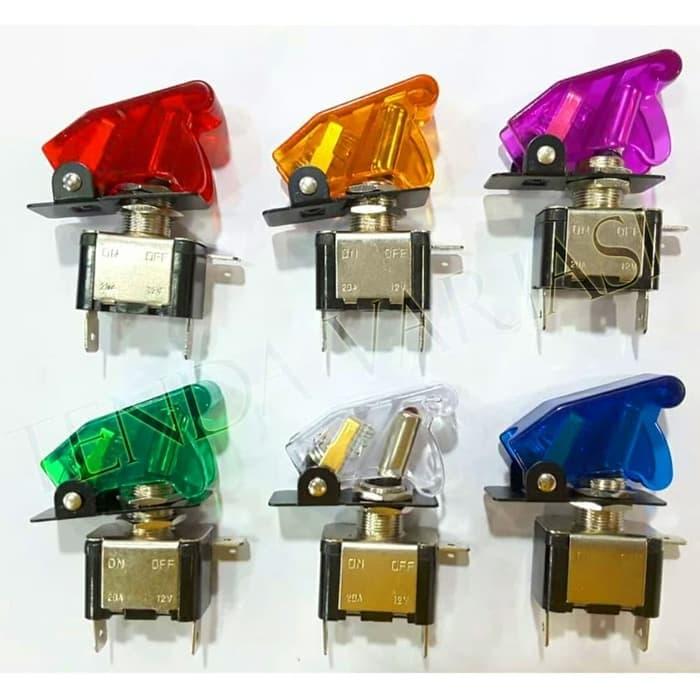 Jual SWITCH PILOT SAKLAR LED ON OFF MOBIL PILOT SWITCH SAKLAR MOBIL ON ...