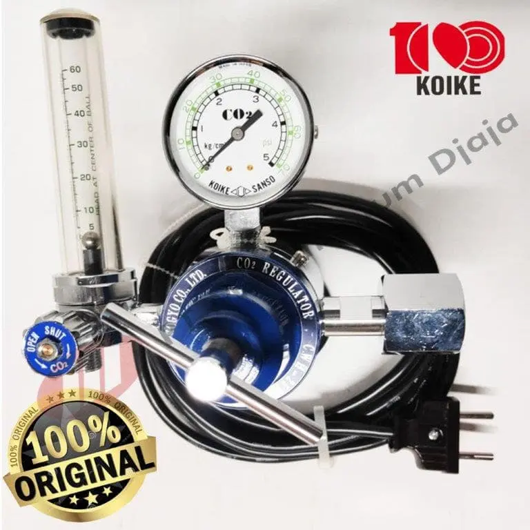 KOIKE, KOIKE SANSO ORIGINAL 100% Regulator CO2 CWH25 F "KOIKE"