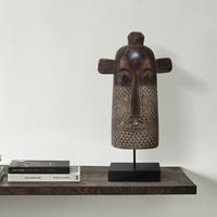 Gambar Kaulani Topeng Patung Pajangan Ukiran Tribal Etnik Ethnic Sculpture dari NAGAREY Kota Administrasi Jakarta Barat 1 Tokopedia