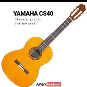 GITAR YAMAHA CS40 ORIGINAL/GITAR KLASIK 3/4