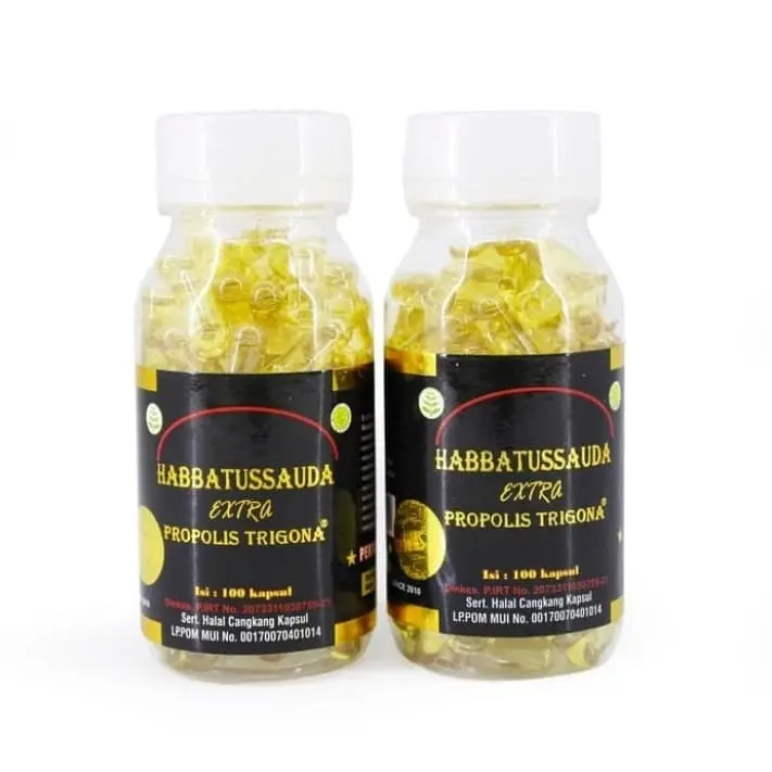 Habbatussauda Extra Propolis Trigona 100 kapsul