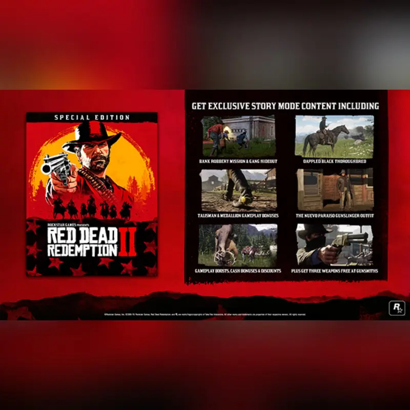 Red Dead Redemption 2 Special Edition PC Original Sharing OFFLINE ONLY 1