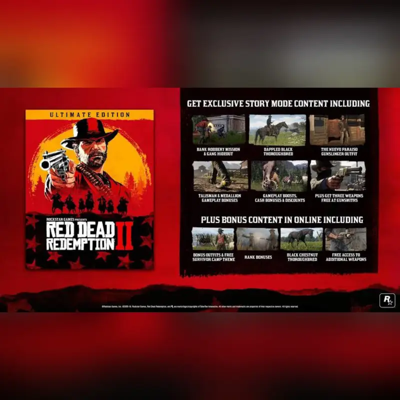 Red Dead Redemption 2 Special Edition PC Original Sharing OFFLINE ONLY 2