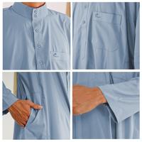 Gambar Al-isra Jubah SALMAN Pakaian Gamis Pria Muslim Motif Polos - Marun, S dari Okechuku Kota Administrasi Jakarta Barat 5 Tokopedia