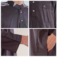 Gambar Setelan Gamis Turki Al-Isra Pakaian Gamis Pria Fashion Muslim - Hitam, S dari Okechuku Kota Administrasi Jakarta Barat 5 Tokopedia