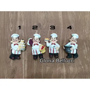 tempelan magnet kulkas koki chef lucu 1