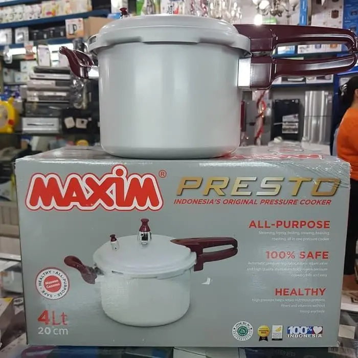 Panci presto/pressure cooker maxim 4L 20cm 3