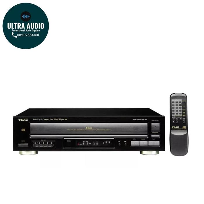 Gambar TEAC PD-D2610 / PDD2610 / PD D2610 5 Disc CD Player ORIGINAL dari Ultra Audio Kota Administrasi Jakarta Barat Tokopedia