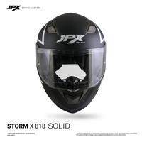 Gambar Helm JPX Full Face Storm X818 Solid - Pearl White, XXL dari JPX HELMET Kab. Tangerang 2 Tokopedia
