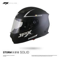 Gambar Helm JPX Full Face Storm X818 Solid - Pearl White, XXL dari JPX HELMET Kab. Tangerang 1 Tokopedia