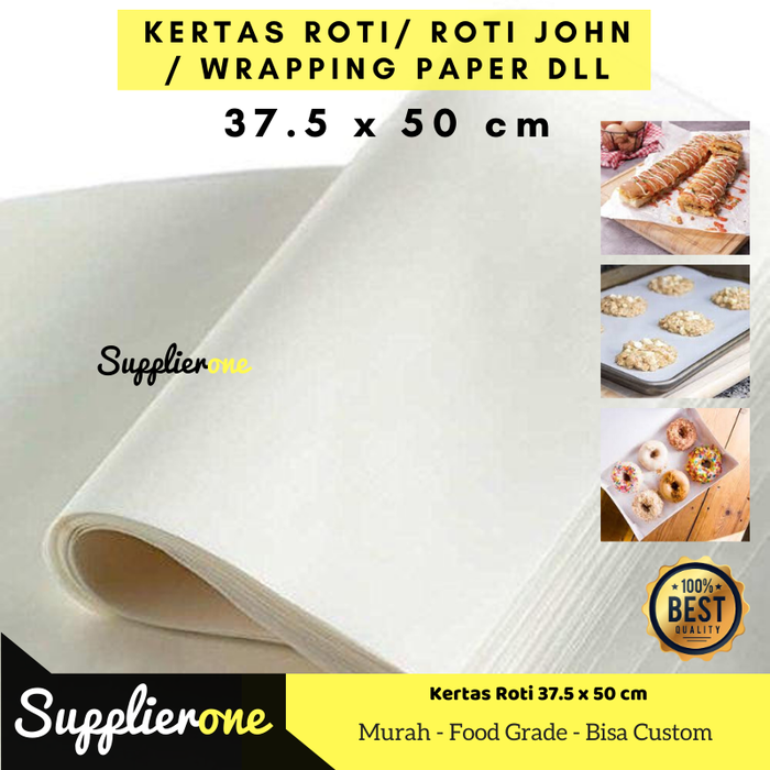 Jual Kertas Roti/ Kertas Roti John / Kertas Baking / Kertas Loyang ...