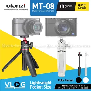 ULANZI MT-08 Mini Extension Pole Tripod Mirrorless Camera & Smartphone