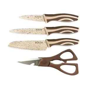 Bolde Super Utensil Electra Series Pisau Dapur Gunting Set 4pcs Paling