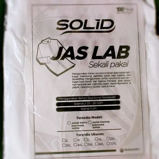 jas lab solid/ jas laboraturium disposable/APD 2