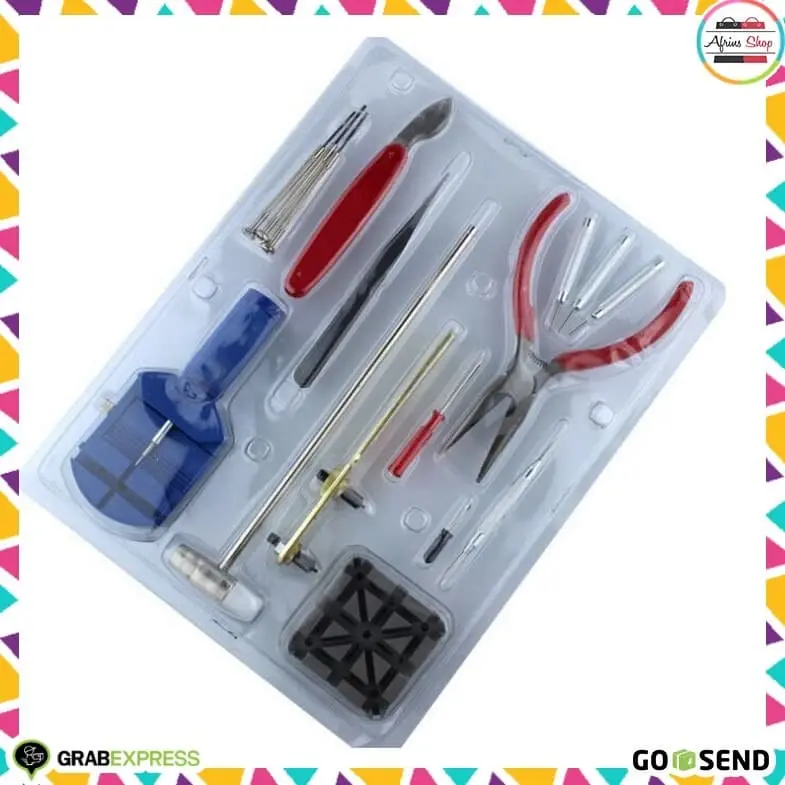 Alat Reparasi Servis Jam Tangan Set 16PCS / bukan jackly watch 2