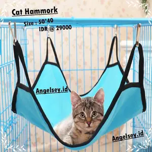 Pet Cat Hammock Bed Hanging Sleep - Tempat Tidur Gantung Kucing