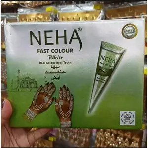 Hena NEHA Fast Colour White Real Colour Real Touch