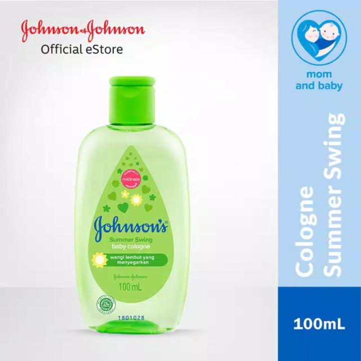 Johnson Johnsons Baby Cologne Summer Swing / Powder Mist / Happy Berries / Slide / Heaven 100ml Minyak Wangi Bayi 0
