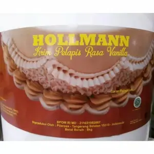 Hollman Buttercream Krim Pelapis Repack 500gr Hollmann Butter cream