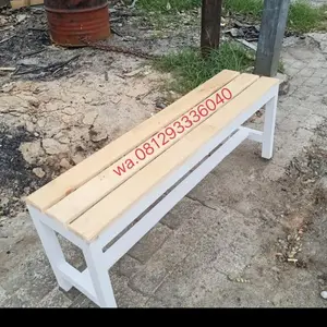 Bangku panjang jari2 ukuran 120x30x45cm di cat semi duco