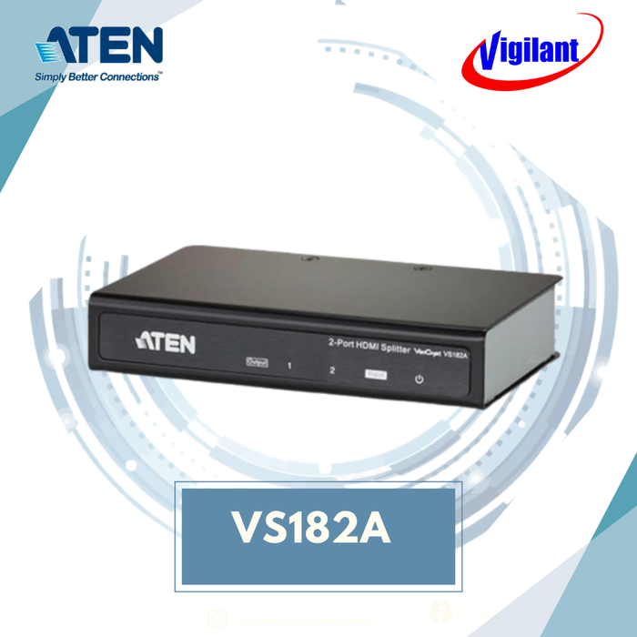 Jual ATEN VS182A 2-Port 4K HDMI Splitter - Jakarta Utara - Vigilant ...
