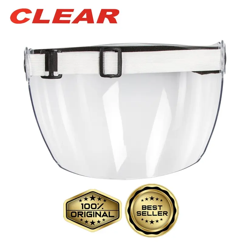 Apd Face Shield CLEAR / Pelindung Wajah Bisa Buka Tutup + Masker Scuba 2