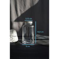 Gambar PET Botol bulat besar 650 ml Clear / Transparan, Tebal, Tutup Silver dari BAR TOOLS INDONESIA Kota Malang 2 Tokopedia