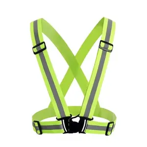 Reflective Vest Green Stabilo - Untuk bersepeda dan olahraga lari