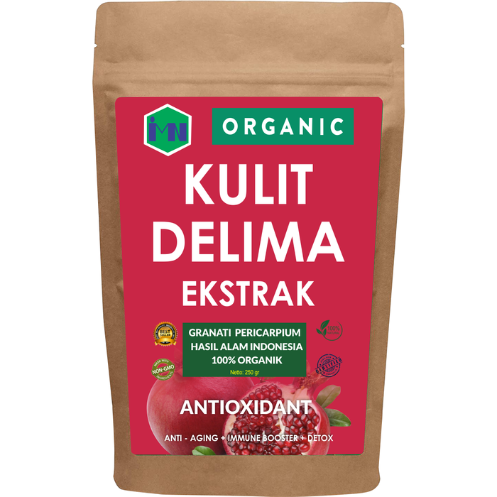 Gambar Kulit Delima | 100% ekstrak | Antioxidant * Anti-aging * Detox dari Insular Multi Natural official Kab. Bogor Tokopedia