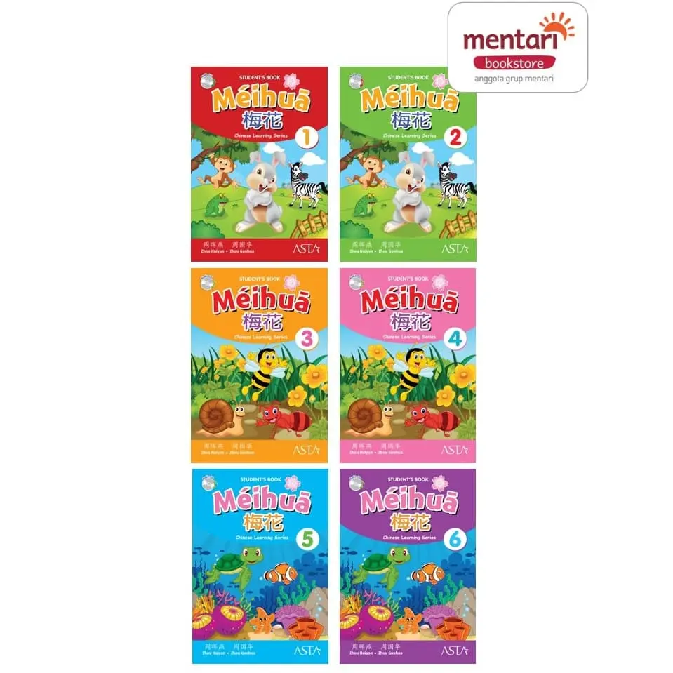 Meihua Chinese Learning Series | Buku Pelajaran Mandarin SD