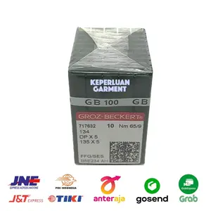 Groz Beckert Jarum Jahit Needles DPX5 Isi 10 / Untuk Mesin Lubang Kancing
