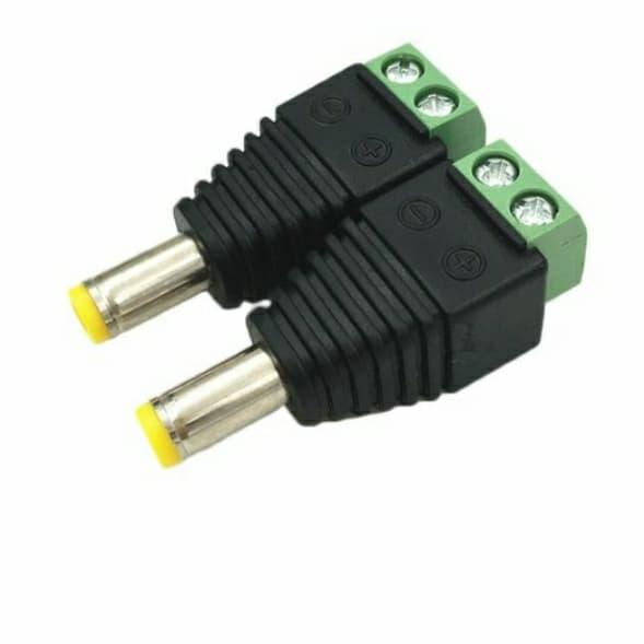 JACK DC male adaptor jack dc conector cctv 3